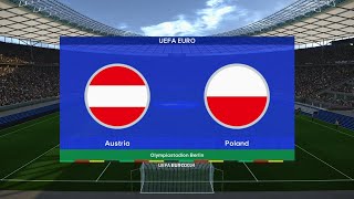 POLSKA  AUSTRIA EURO 2024  SYMULACJA [upl. by Sidney24]