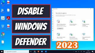 Turn Off or Disable Windows Defender in Windows 1110 2023 [upl. by Candyce]