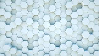 White hexagon moving abstract backgroundTrend tiktok background Subscribe 👍 [upl. by Dnalra]