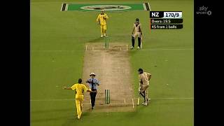 HD  Billy Bowden gives McGrath a Red Card  Funny Cricket [upl. by Vinaya]