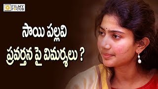 Controversies On Sai Pallavi   Sai Pallavi  Filmyfocuscom [upl. by Mcclure]