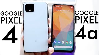 Google Pixel 4a Vs Google Pixel 4 Comparison Review [upl. by Neelak]