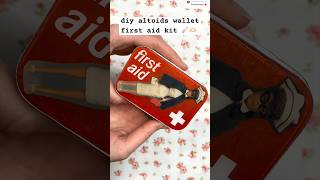 DIY Altoids Wallet 💕 First Aid Kit 🏥 diy diygift minimakeup [upl. by Hagile526]