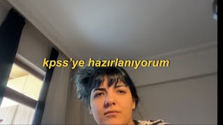 uyku beni yeniden ele geçirmeye çalışıyor  kpss’ye hazırlanıyorum [upl. by Aiduan]