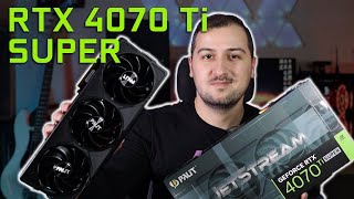 ეს უკვე მომწონს Palit GeForce RTX 4070 Ti SUPER Jetstream OC [upl. by Anahsek]