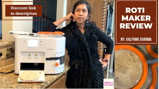 Roti Maker Machine Review 2021  How To Use Rotimatic  By SimpleDishes [upl. by Marder608]