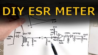 How To Make Simple ESR MeterTester [upl. by Ranson930]