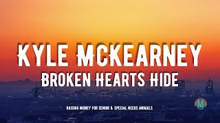 Kyle McKearney  Broken Hearts Hide Lyrics [upl. by Htiekram]