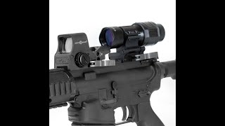 Sightmark 5x Tactical ReflexHolographic Slide to Side Magnifier [upl. by Ariec]