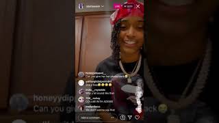 Raysowavyy  Kianna Jay Instagram Live 422021 [upl. by Ellac997]