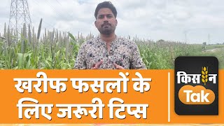 Kharif Tips खरीफ फसलों के लिए IARI ने जारी की एडवाइजरी इन बातों पर गौर करें किसान  Kisan Tak [upl. by Nosreh]