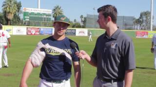 CWL Presents Robert Maislin Signs with the Lake Erie Crushers of the Frontier League [upl. by Warring]