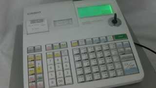 Casio SES300 SES2000 PCRT2100 PCRT2200 Programming The Time And Date [upl. by Aliahs]