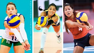 TOP 5 MOST Amazing Volleyball Libero on VNL 2021 [upl. by Strain]