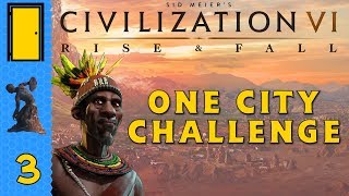 Civilization 6 Rise and Fall  One City Challenge  Part 3 A New Government [upl. by Niala]