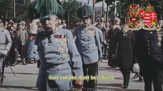 Imperial Anthem of AustriaHungary Gott erhalte Gott beschütze Remastered [upl. by Mcgrath]