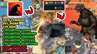 Godzilla Defense Force mod apk terbaru 2023  Unlimited Coins amp Diamond [upl. by Swift]