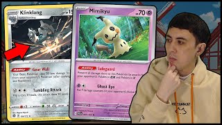 THE ULTIMATE DEFENCE With MimikyuKlinklang  Pokémon TCG Live Deck Profile [upl. by Martino902]