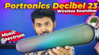 Portronics Decibel 23 💥💥💥Wireless Soundbar 16Watt Output [upl. by Nuhsed]