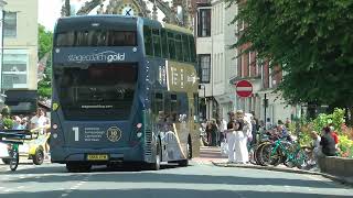 Buses in The City of Chichester West Sussex  Saturday 13th July 2024 [upl. by Zined]