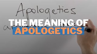 The Meaning of Apologetics Christian and Catholic [upl. by Finella]