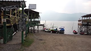 Situación de comerciantes en lago de Coatepeque [upl. by Katrina]