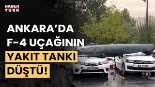 F4ün yakıt tankı otoparka düştü Birden fazla araç ezildi Detayları Mahir Kılıç aktardı [upl. by Alodi]