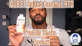 Supplement ReviewQuest Salted Caramel RTD Protein Shake [upl. by Gennie16]