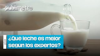 ¿Qué tipo de LECHE es mejor según los expertos 🥛 [upl. by Attehcram430]