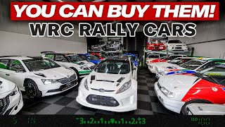 Used Car Dealership full of WRC Rally Icons that ANYONE can buy  Capturing Car Culture [upl. by Nattie]