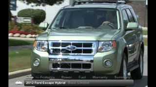 2012 Ford Escape Hybrid Overview [upl. by Philipa440]