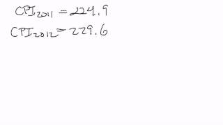 Calculating Inflation Using the CPI [upl. by Anihpled169]