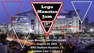 Lego Monster Jam NRG Stadium Houston TX Show 1 [upl. by Ialda239]