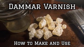 How I make Dammar Varnish  Tips and Tricks [upl. by Denni]