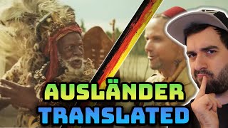 Learn German with Rammstein – Ausländer Lyrics Meaning Explained [upl. by Simah]