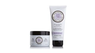 Perlier Shea Butter and Hand Cream with Lavender [upl. by Enyalahs557]