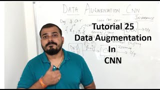 Tutorial 25 Data Augmentation In CNNDeep Learning [upl. by Jopa]