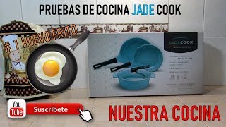 JADE COOK prueba 1 huevo frito ¿Funcionan Sirve o No 🍳😮  NUESTRA COCINA [upl. by Navada562]