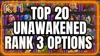 20 Best 7 Star Champions To Rank 3 Unawakened In My Opinion November 2023 [upl. by Aneral493]