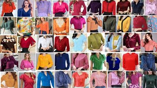 100 Modelos Maravilhosos de Blusas Femininas Elegantes  Tendências De Moda♥️ BONITAS y BELLAS BLUSA [upl. by Bonacci910]