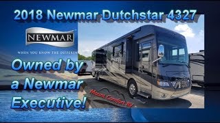 PreOwned 2018 Newmar Dutch Star 4327  Mount Comfort RV [upl. by Alaunnoif751]