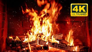 🔥 Cozy Fireplace 4K 12 HOURS Fireplace with Crackling Fire Sounds Crackling Fireplace 4K [upl. by Connel]