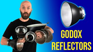 7 Godox Reflectors for Flash Photography Compared [upl. by Herates545]