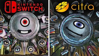 Miitopia Switch  All New Lumos Bosses Comparison Switch vs 3DS Emulator [upl. by Strohl]