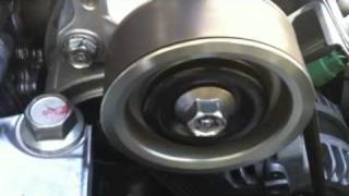 08 Civic Si  Idler pulley NOISE Wear a HEADSET please [upl. by Eide]