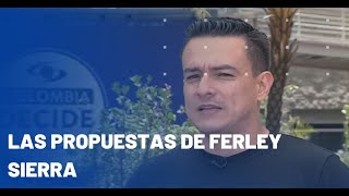 Ferley Sierra candidato a la Gobernación de Santander expuso sus propuestas en la Plaza Caracol [upl. by Trude125]