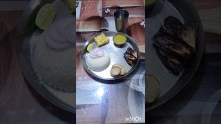 Lunch Thali Bengali ৷৷ লাঞ্চ থালি বাঙালি ৷৷ বাঙালিয়ানা viralshort youtubeshorts viral shorts [upl. by Ennaeiluj]