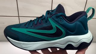 Nike Giannis Immortality 3 Teal Green Purple Basketball Shoes [upl. by Boote]