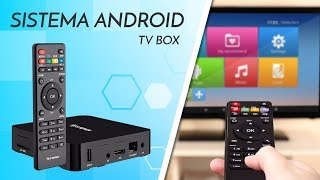 Sistema Android TV Box  INTV110 [upl. by Eedebez]