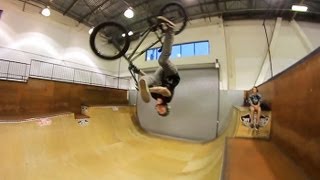 Calling out tricks at the Vans BMX Skatepark [upl. by Ardnahcal904]